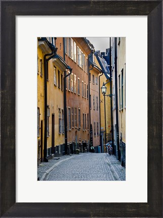 Framed Gamla Stan, Stockholm, Sweden Print