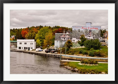 Framed Trees on a hill, Port Carling, Muskoka Lakes, Ontario, Canada Print