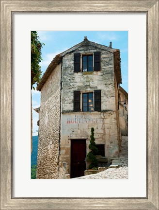 Framed Former bakery, Lacoste, Vaucluse, Provence-Alpes-Cote d&#39;Azur, France Print