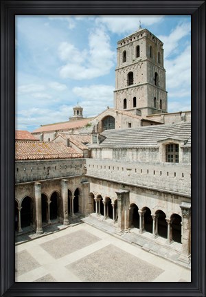 Framed Church Of St. Trophime, Arles, Bouches-Du-Rhone, Provence-Alpes-Cote d&#39;Azur, France Print