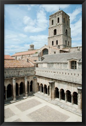 Framed Church Of St. Trophime, Arles, Bouches-Du-Rhone, Provence-Alpes-Cote d&#39;Azur, France Print