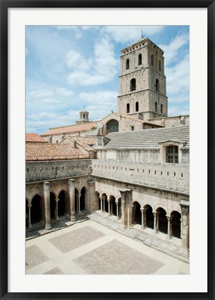 Framed Church Of St. Trophime, Arles, Bouches-Du-Rhone, Provence-Alpes-Cote d&#39;Azur, France Print