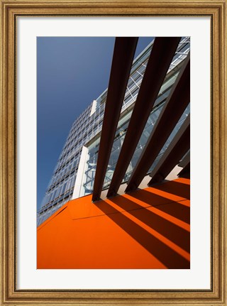Framed 2DF Building, Hamburg, Germany Print
