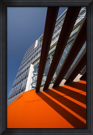 Framed 2DF Building, Hamburg, Germany Print