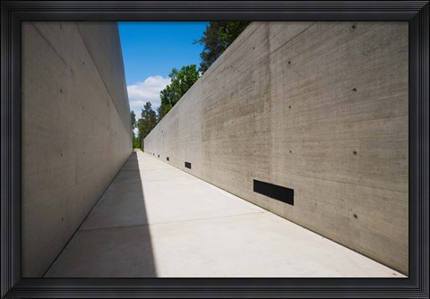 Framed WW2 Concentration Camp Memorial, Lower Saxony, Germany Print