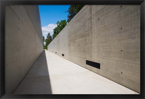 Framed WW2 Concentration Camp Memorial, Lower Saxony, Germany Print