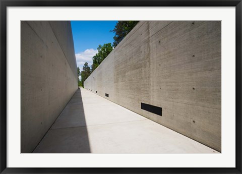 Framed WW2 Concentration Camp Memorial, Lower Saxony, Germany Print