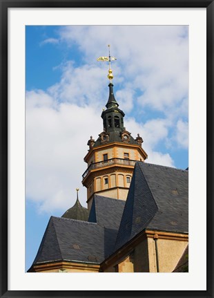 Framed Low angle view of a church, Nikolaikirche, Leipzig, Saxony, Germany Print