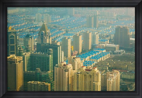 Framed Pudong District, Shanghai, China Print