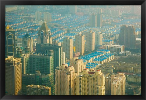 Framed Pudong District, Shanghai, China Print