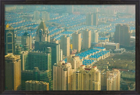 Framed Pudong District, Shanghai, China Print