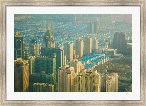 Framed Pudong District, Shanghai, China Print