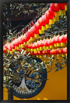 Framed Jade Buddha Temple, Shanghai, China Print