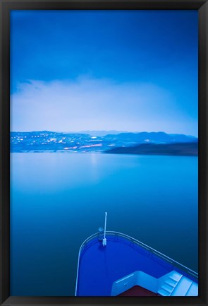 Framed Yangtze River, Chongqing Province, China Print