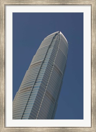 Framed Two International Finance Centre, Central District, Hong Kong Island, Hong Kong Print