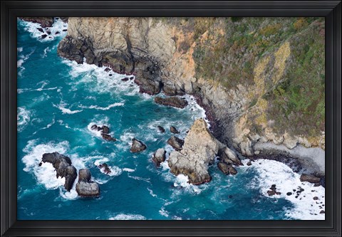 Framed Big Sur, Monterey County, California Print