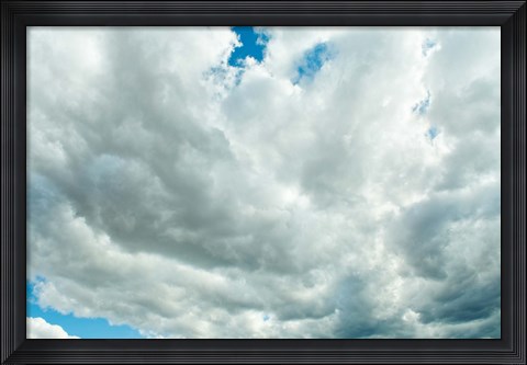 Framed Clouds in the sky Print
