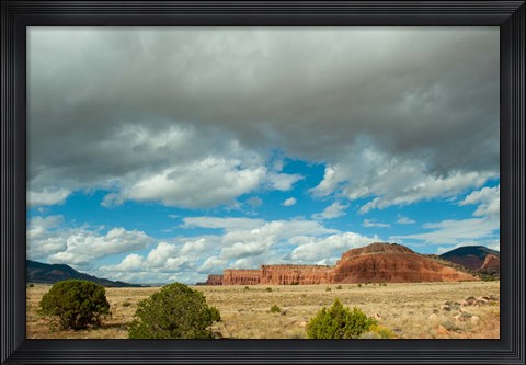 Framed Clouds over Capitol Reef National Park, Utah Print