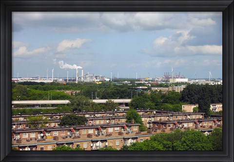 Framed Power Station, Netherlands Print