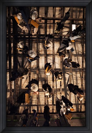 Framed Puits Couriot Mine Museum, Saint-Etienne, Loire, Rhone-Alpes, France Print