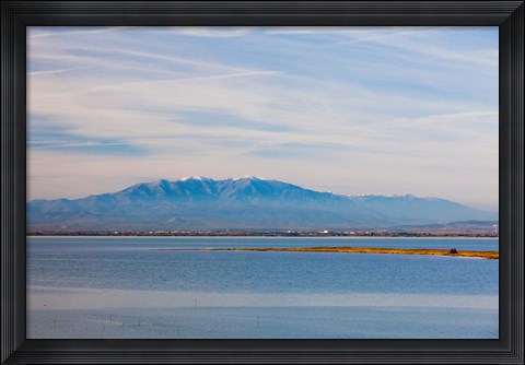 Framed Cap Leucate, Leucate, Aude, Languedoc-Roussillon, France Print