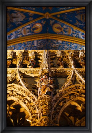 Framed Interior Detail, Cathedrale Sainte-Cecile, Albi, Tarn, Midi-Pyrenees, France Print