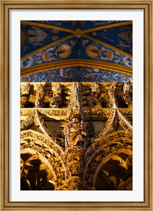 Framed Interior Detail, Cathedrale Sainte-Cecile, Albi, Tarn, Midi-Pyrenees, France Print