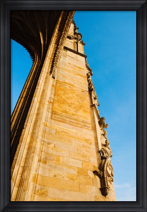 Framed Low angle view of Cathedrale Sainte-Cecile, Albi, Tarn, Midi-Pyrenees, France Print