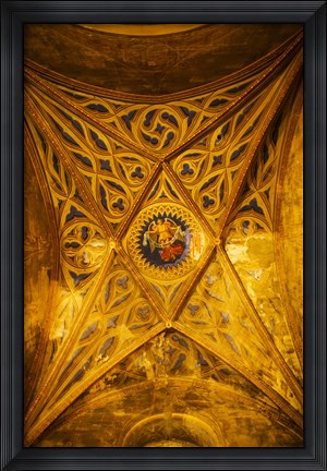 Framed Interiors of Cathedrale Saint-Etienne, Toulouse, Haute-Garonne, Midi-Pyrenees, France Print