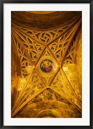 Framed Interiors of Cathedrale Saint-Etienne, Toulouse, Haute-Garonne, Midi-Pyrenees, France Print