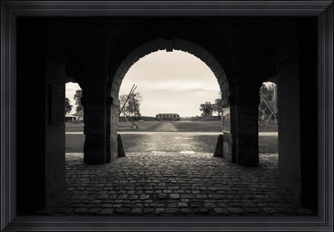 Framed Fort Medoc, Haute-Medoc Area, Gironde, Aquitaine, France Print