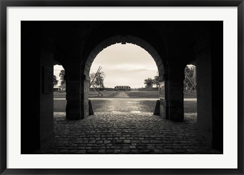 Framed Fort Medoc, Haute-Medoc Area, Gironde, Aquitaine, France Print