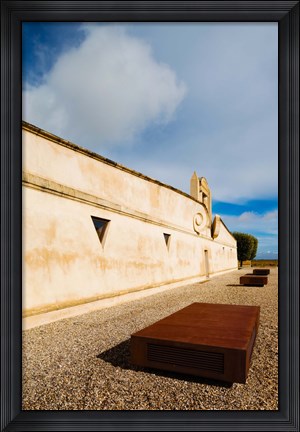 Framed Chateau Pichon Longueville Baron winery at Pauillac, Haut Medoc, Gironde, Aquitaine, France Print