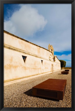 Framed Chateau Pichon Longueville Baron winery at Pauillac, Haut Medoc, Gironde, Aquitaine, France Print