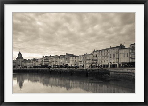 Framed Old Port, La Rochelle, Charente-Maritime, Poitou-Charentes, France Print