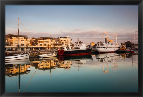 Framed Charente-Maritime, Poitou-Charentes, France Print