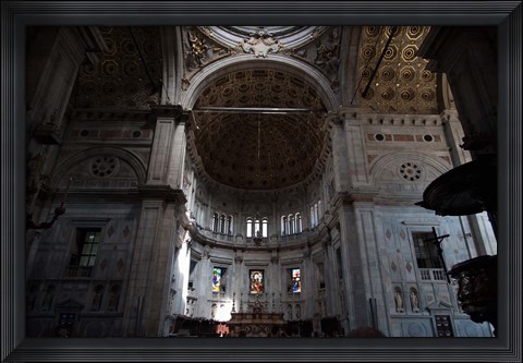 Framed Como Cathedral, Como, Lombardy, Italy Print