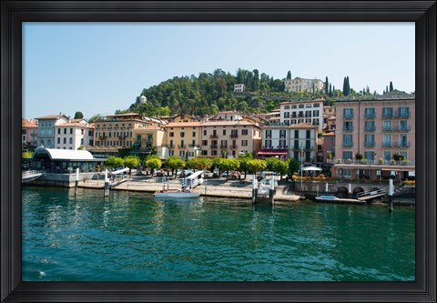 Framed Bellagio, Lake Como, Lombardy, Italy Print