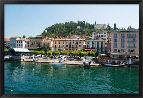 Framed Bellagio, Lake Como, Lombardy, Italy Print