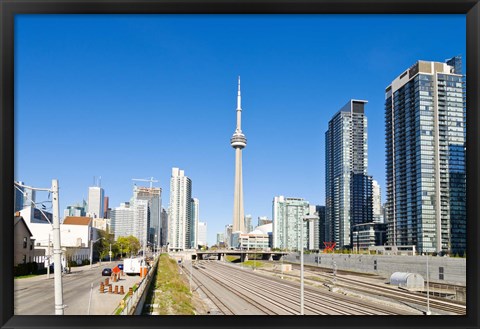 Framed CN Tower, Toronto, Ontario, Canada 2013 Print