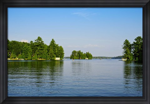 Framed Lake Muskoka, Ontario, Canada Print