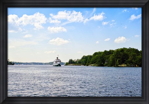 Framed Lake Muskoka, Gravenhurst Bay, Ontario, Canada Print