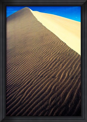 Framed Sand Dunes at Death Valley National Park, California Print