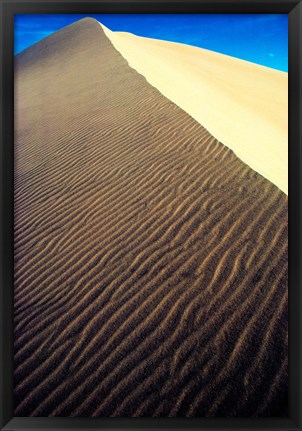 Framed Sand Dunes at Death Valley National Park, California Print