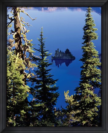 Framed Crater Lake National Park, Oregon Print