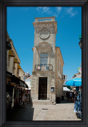 Framed Museum of popular arts, Musee Baroncelli, Avenue Victor Hugo, Saintes-Maries-De-La-Mer, Provence-Alpes-Cote d&#39;Azur, France Print