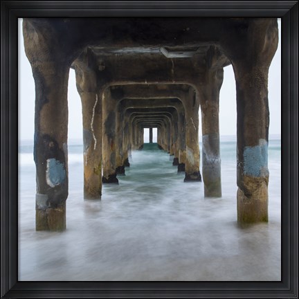 Framed Sea Door 3 Print