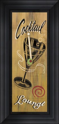 Framed Cocktail Lounge Print