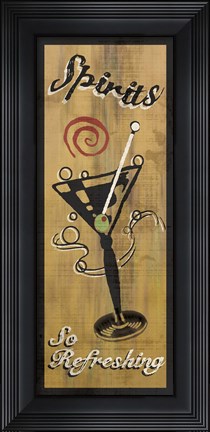 Framed Refreshing Spirits Print