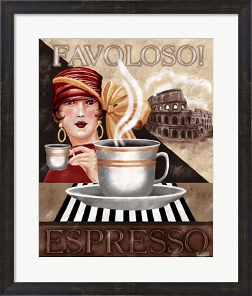 Framed Espresso Print